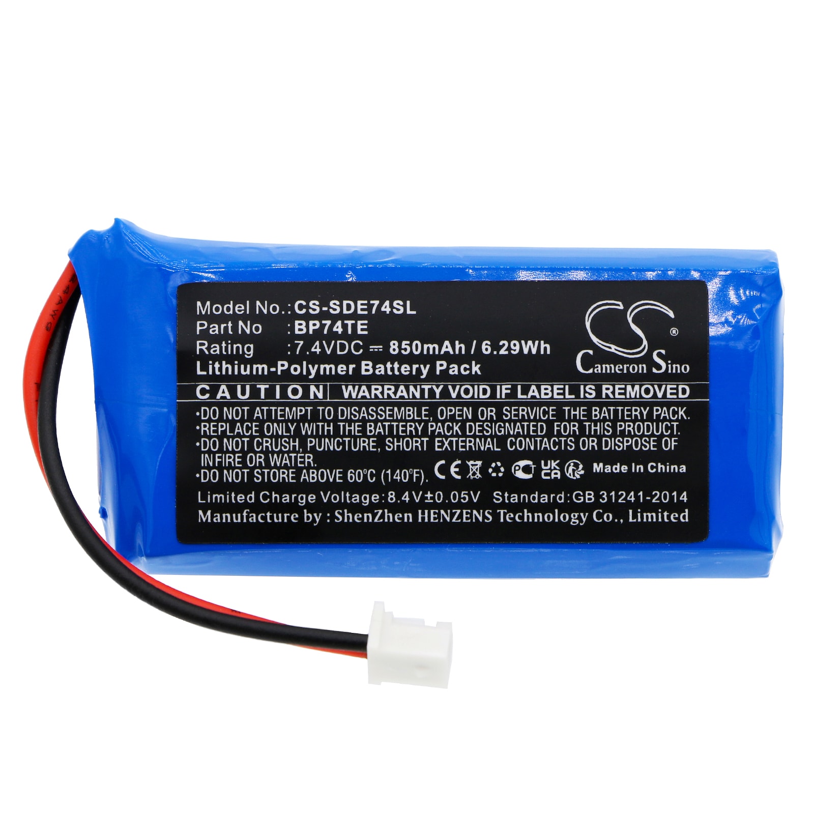 Batteri til Dogtra EDGE-sender, DA212, EDGE TX osv.