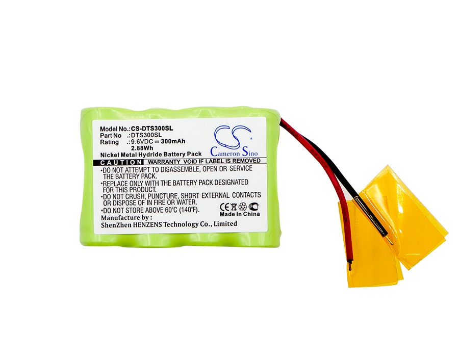 Batteri til hundehalsbånd for DT Systems DT 300-mottaker, DT 700-mottaker osv.