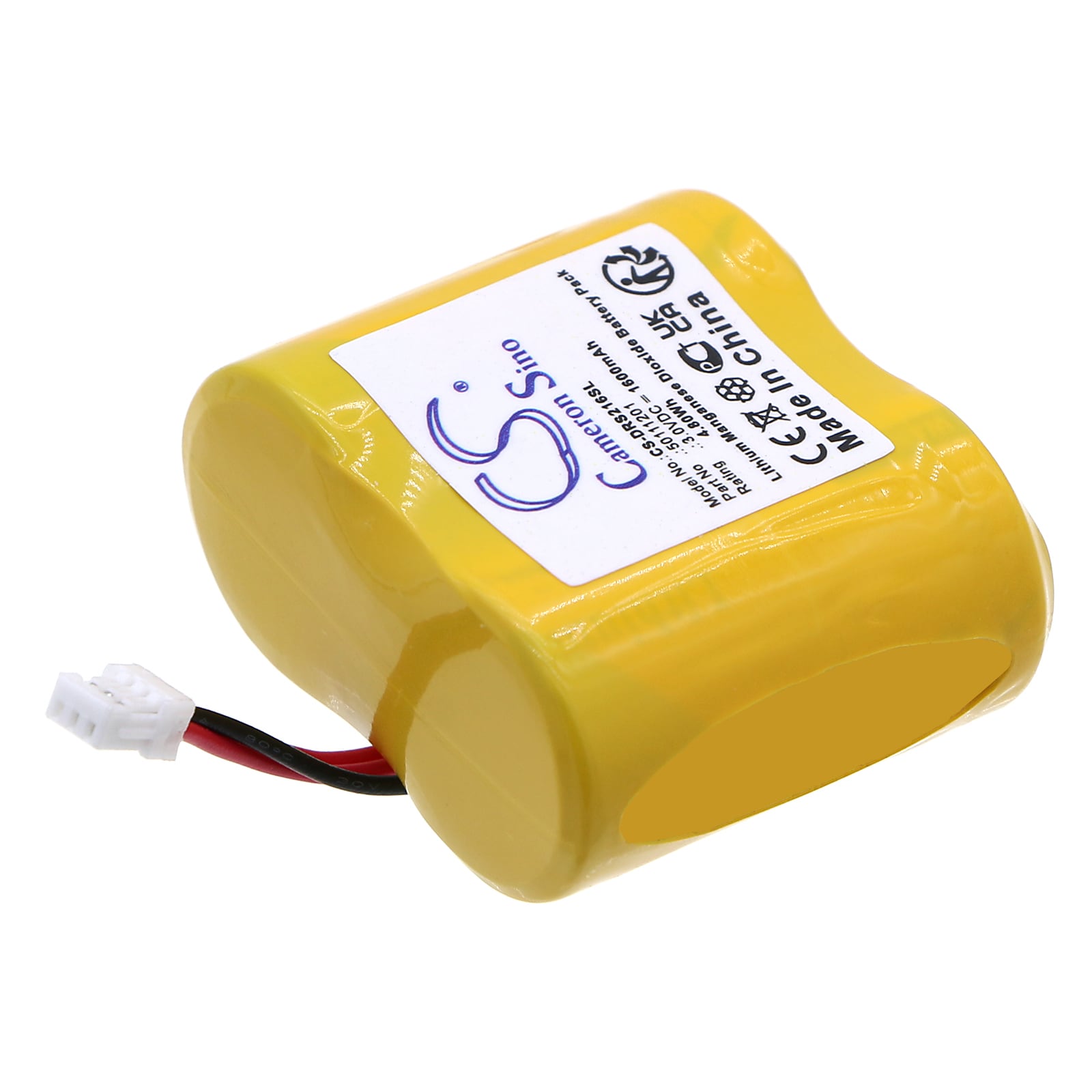 Batteri til dørlås for Dorma XS-Pro-sylinder, DOM ELS Pro, ENiQ osv.