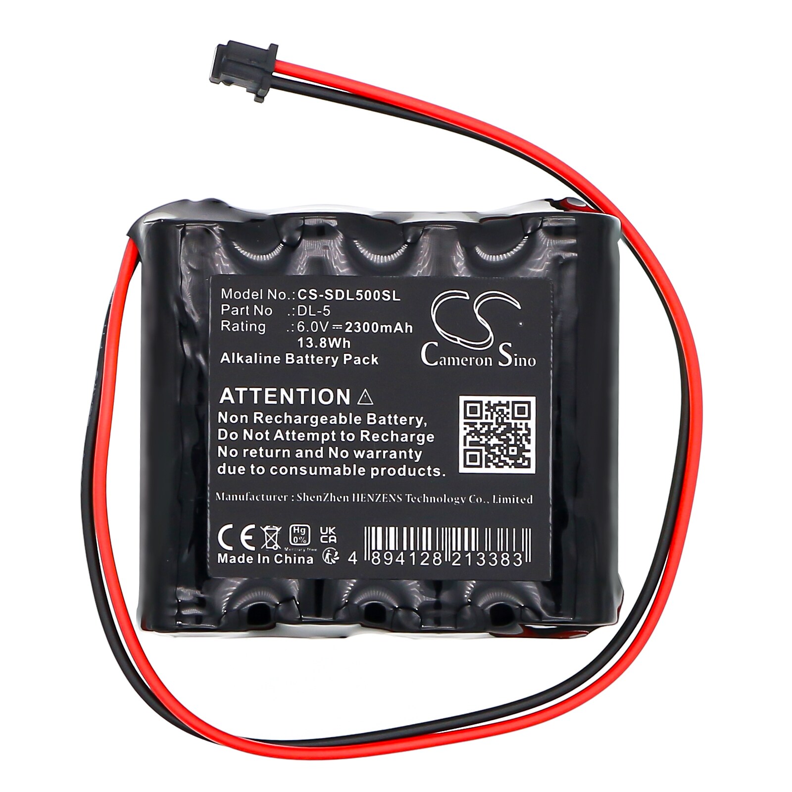 Batteri til dørlås for KeyLock F 7400-12