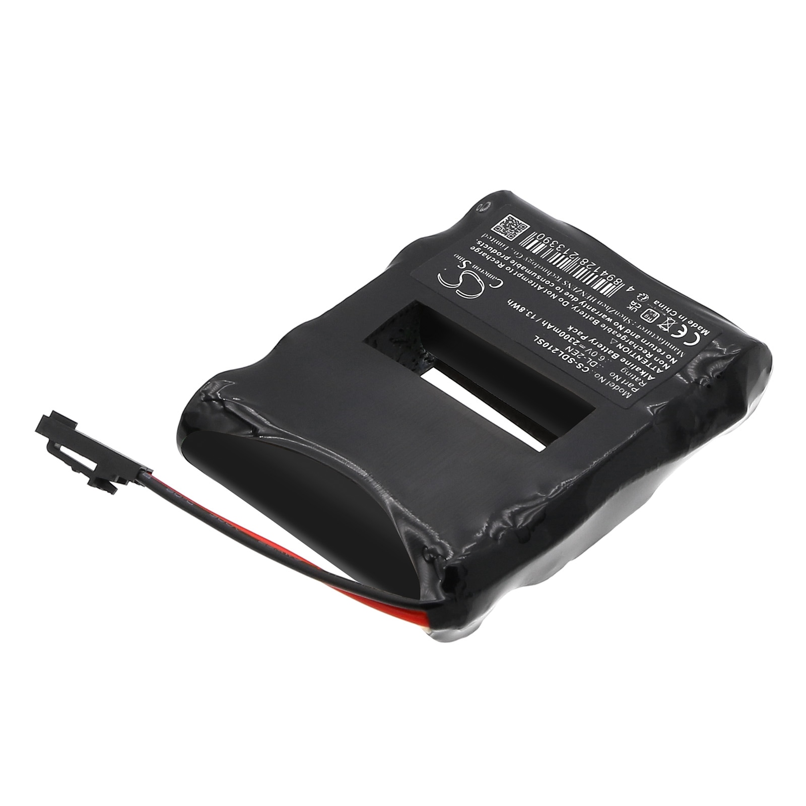 Batteri til dørlås for Saflok 54490, 884955, DL-2 osv.