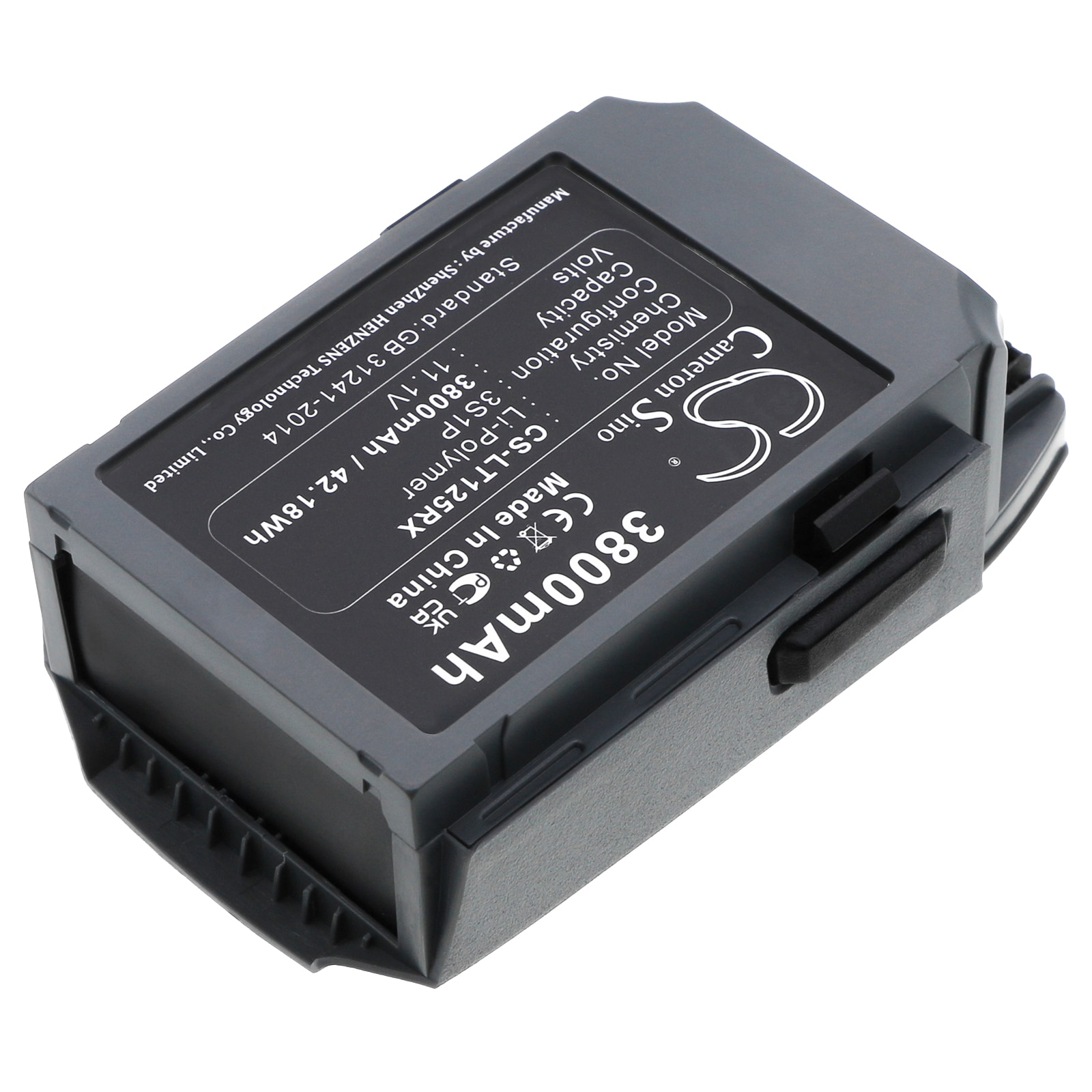 Batteri 3800 mAh for DJI Mavic Pro – Originalkvalitet Li-Polymer for Lang Flytid