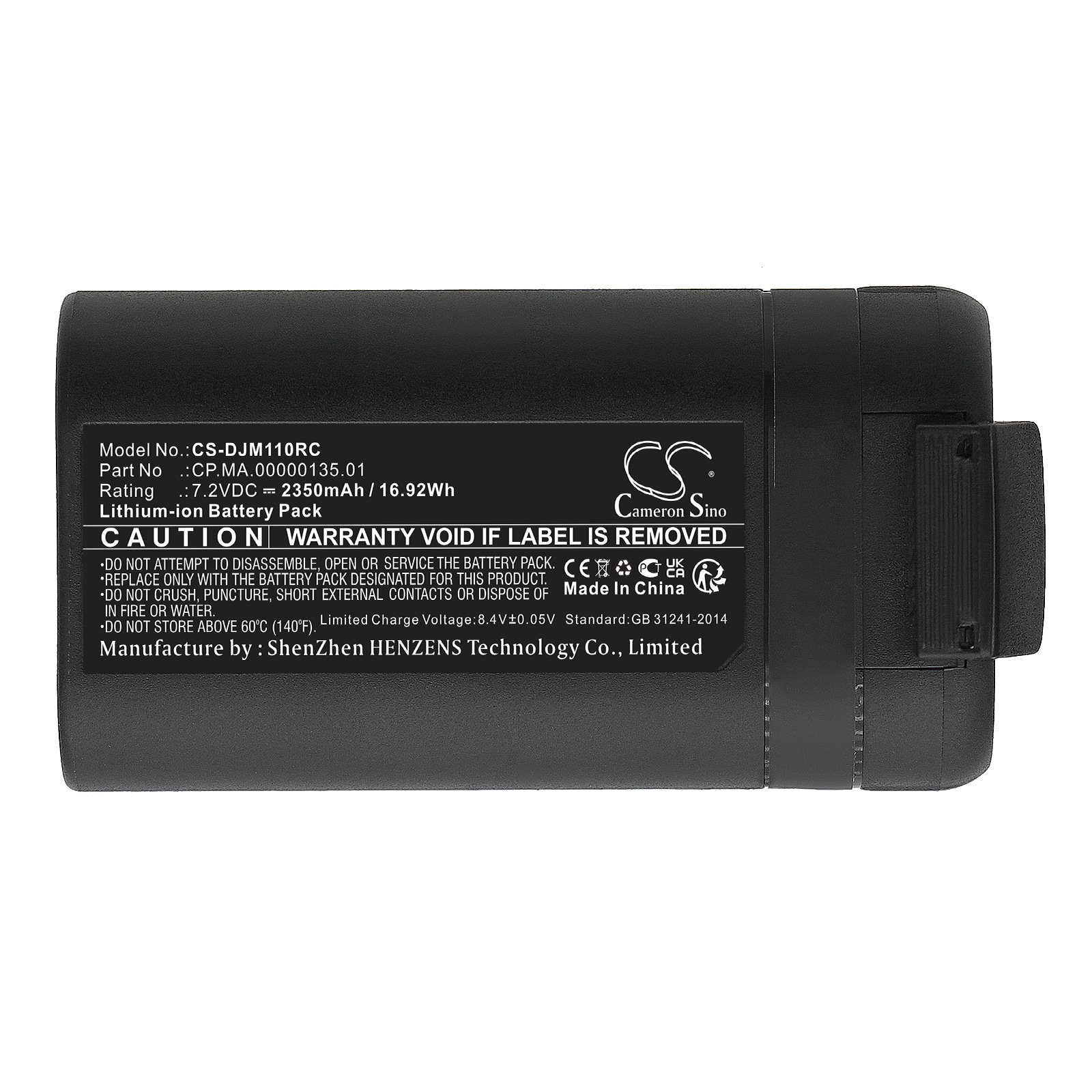Batteri til DJI Mavic Mini – 2350 mAh Li-ion Erstatningsbatteri for Lengre Flytid