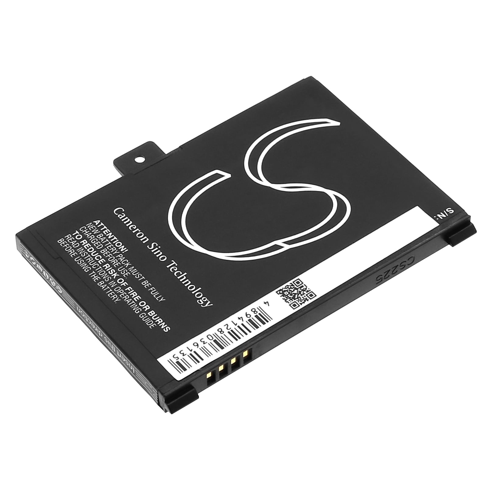 Batteri for e-bok, e-leser for Barnes & Noble 005, nook, BNRZ100 etc.