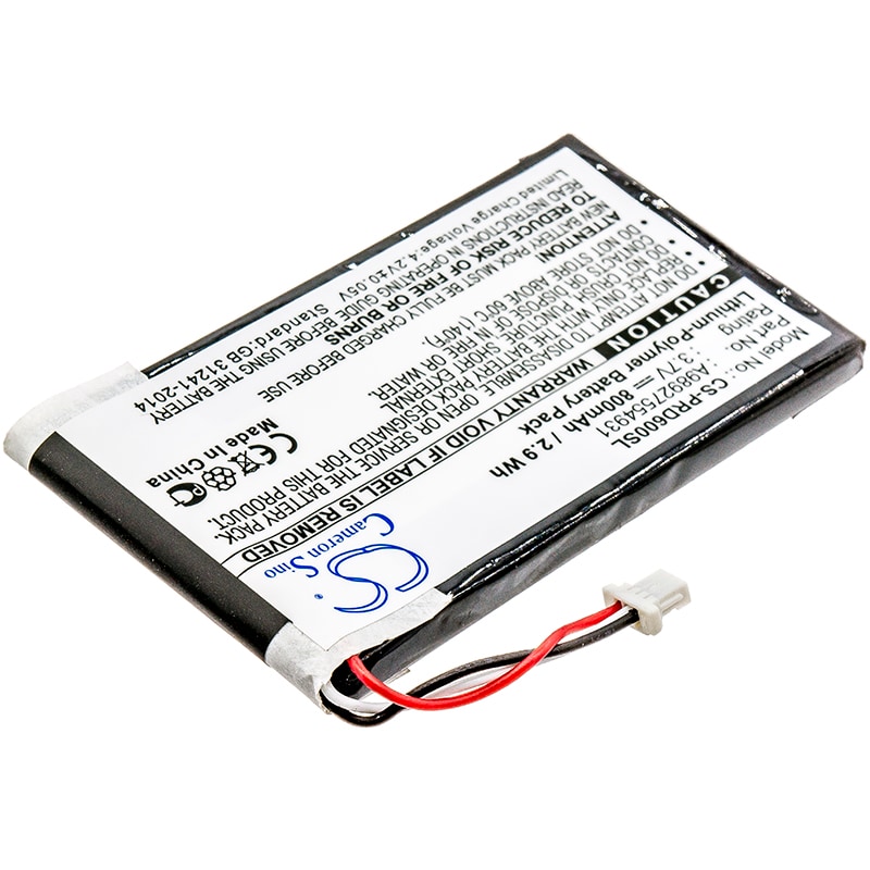 Batteri for e-bok, e-leser for Sony PRS-600, PRS-600/RC, PRS-600/BC
