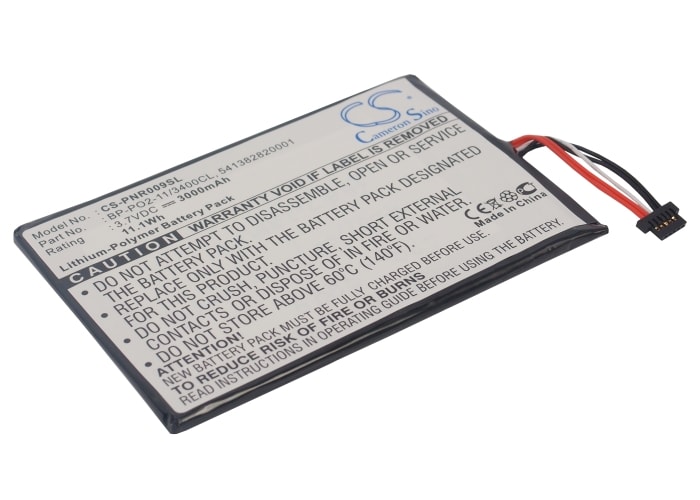 Batteri for e-bok, E-reader for Pandigital Novel 9, R90L200, Supernova DLX 8 etc.