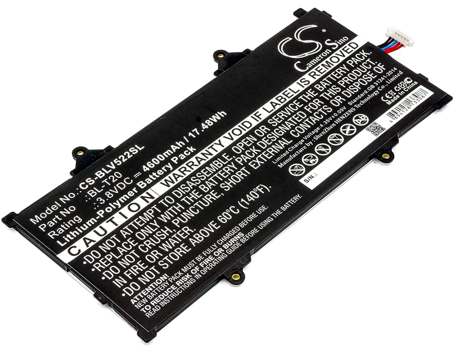 Batteri til nettbrett for LG G Pad X 8.0, V520, V521 og andre.