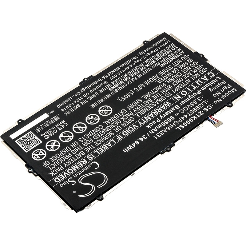 Nettbrettbatteri for ZTE K90U, ZPAD 10.1