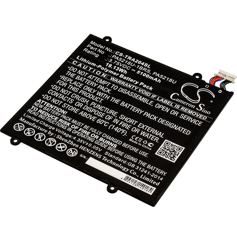 Batteri til nettbrett for Toshiba Excite A204, Excite A204 AT10-B