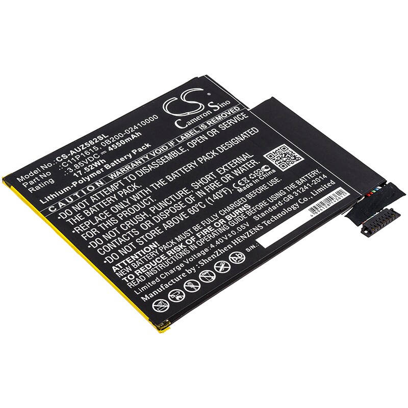 Batteri til nettbrett for Asus Zenpad Z8S, ZT582KL, P00J
