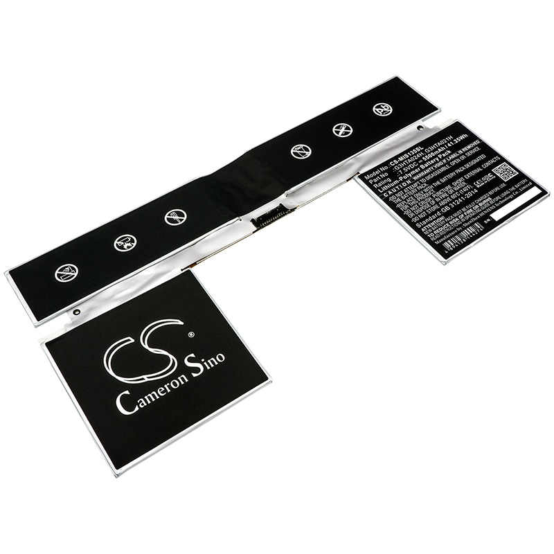 Batteri til nettbrett for Microsoft Surface113,5", Surface213,5", Surface213,5"1703 og andre.