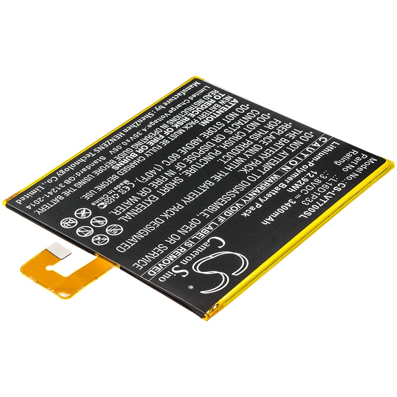 Batteri til nettbrett for Lenovo Tab 7, TB-7504F, TB-7504X