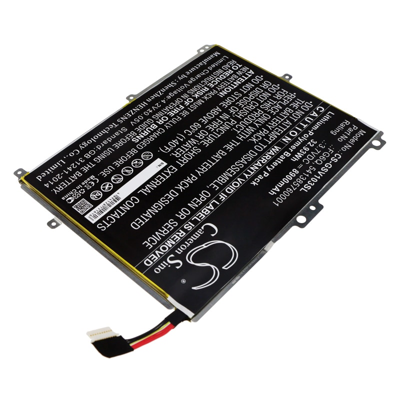 Batteri til nettbrett for Gigaset QV1030