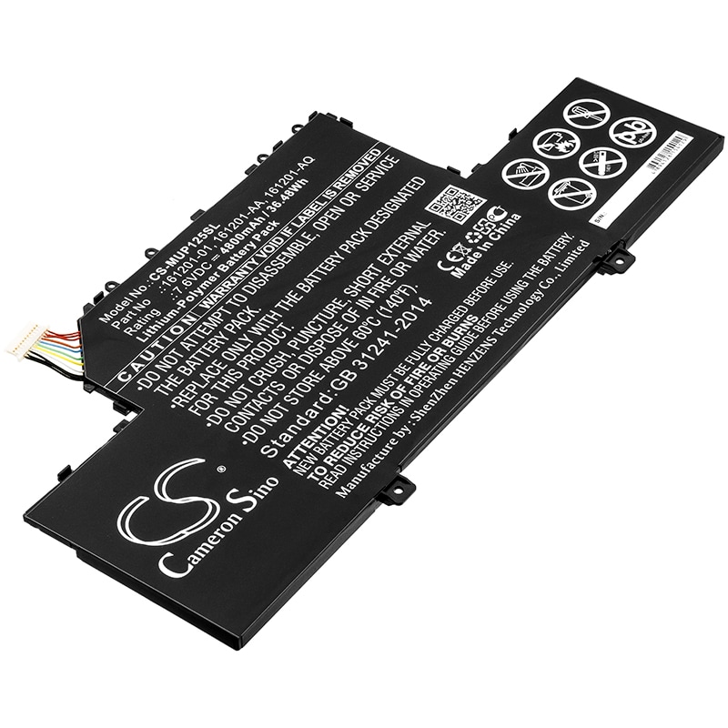 Batteri til nettbrett for Xiaomi Air 12.5