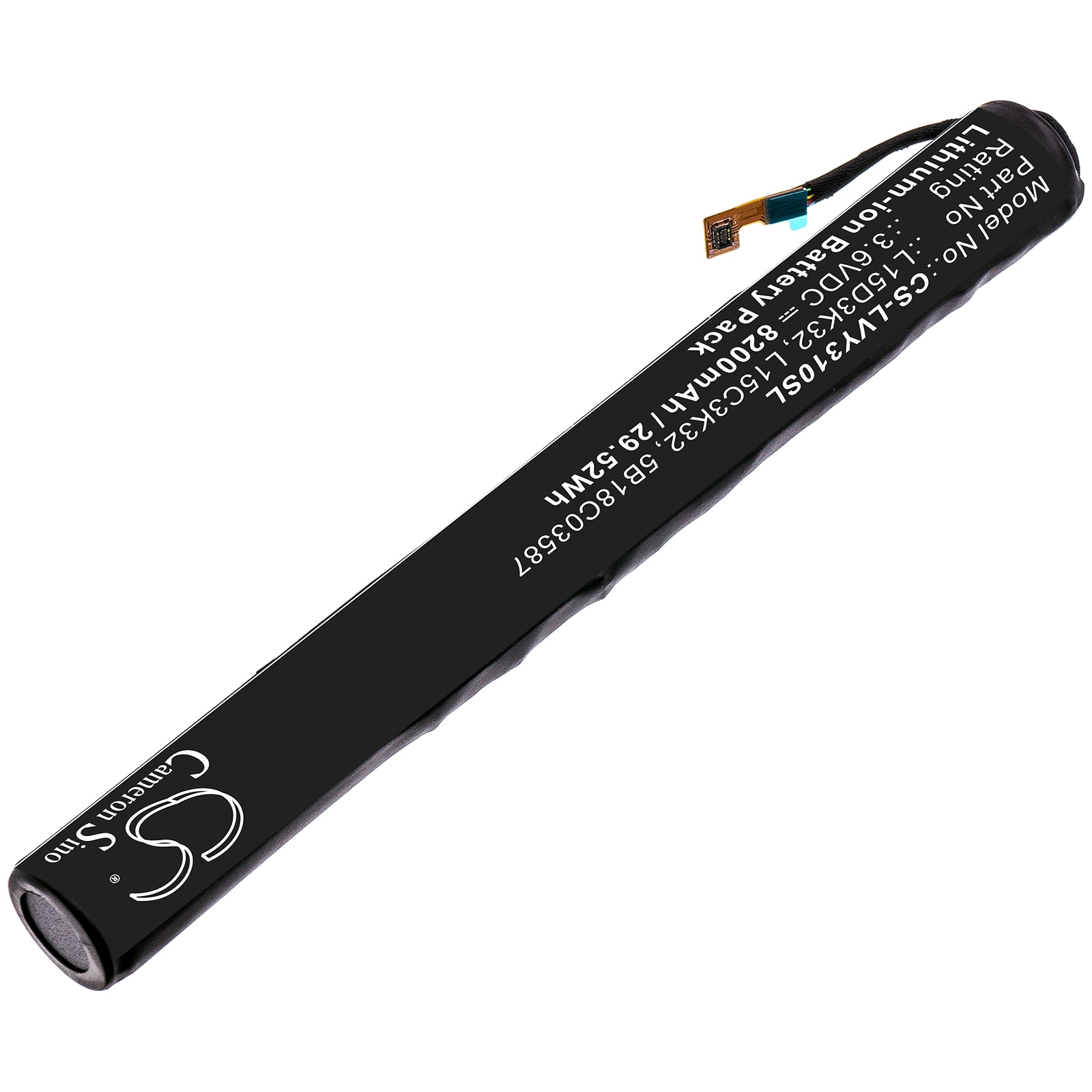 Batteri til nettbrett for Lenovo Yoga Tab 3 10, YT3-X50, YT3-X50F og andre.