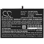 Batteri til Samsung Galaxy Tab A7 10.4 (2020) – 6800 mAh Li-Polymer