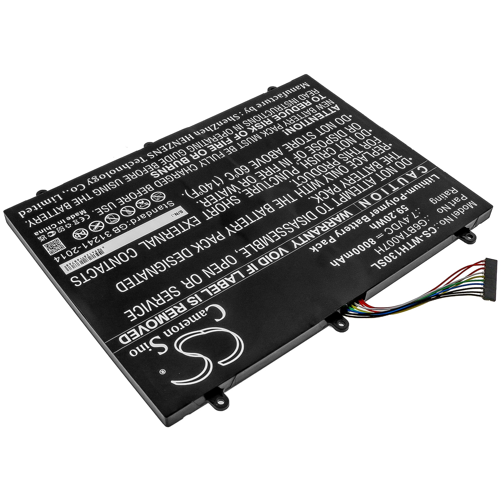 Nettbrettbatteri for Wacom Cintiq Companion 2, DTH-W1300