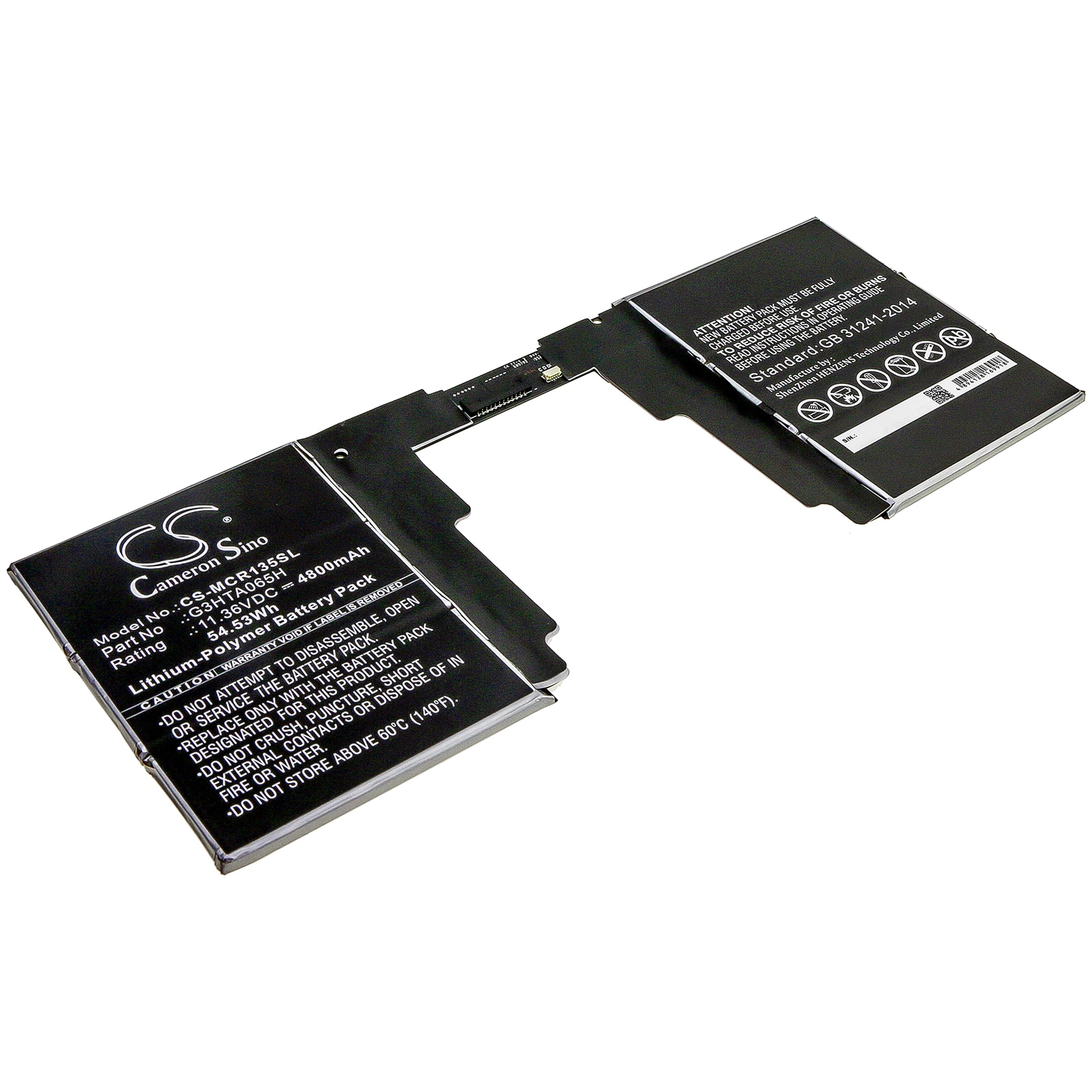 Batteri til nettbrett for Microsoft Surface Book 3 13.5 Tastatur