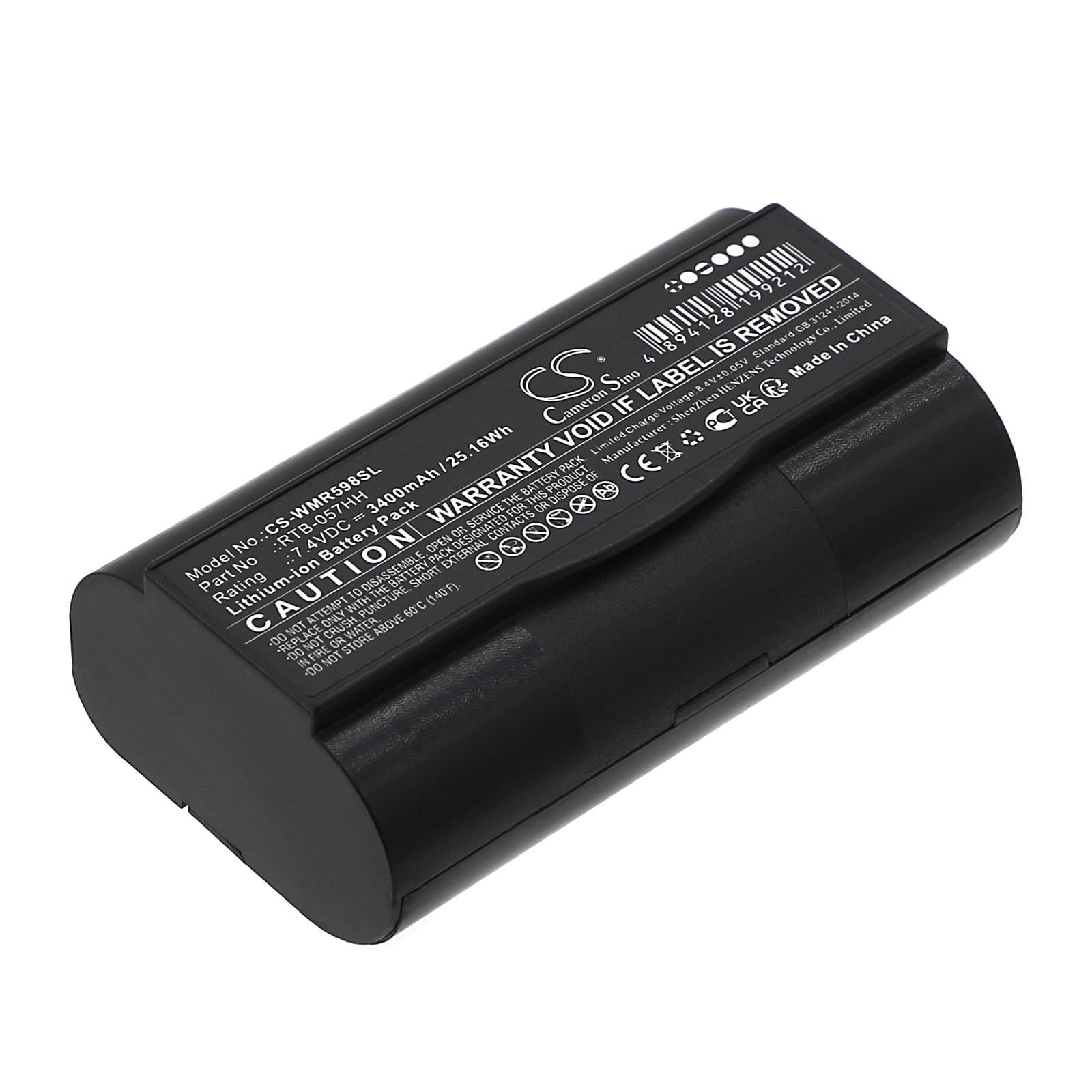 Batteri til nettbrett for WINMATE R05I98H-RTD1