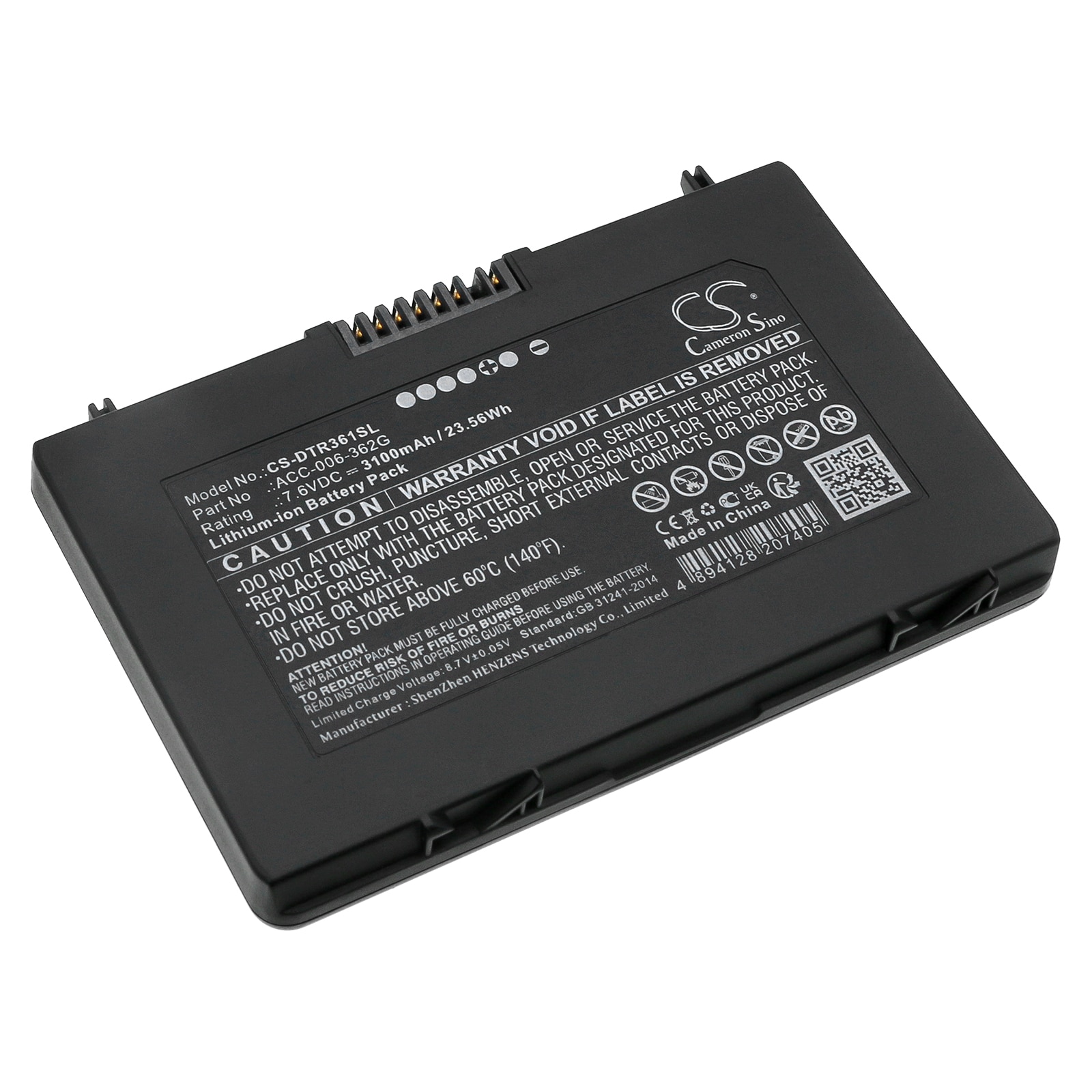 Batteri til nettbrett for DT Research DT361AM, DT361DM, DT361AD