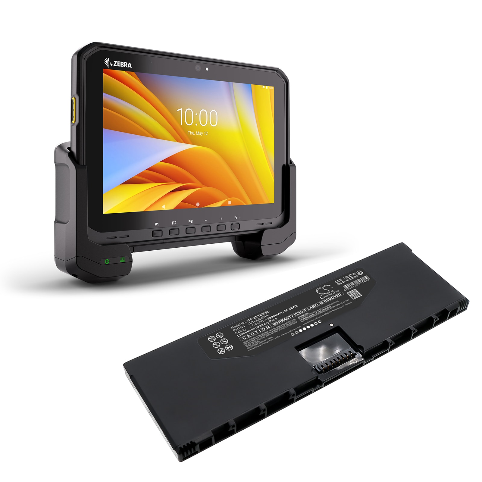 Batteri til nettbrett for Zebra ET6X, ET6XW