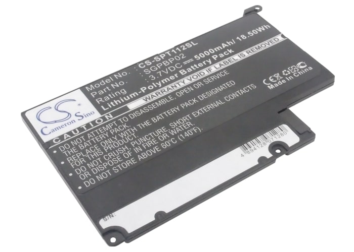 Batteri til nettbrett for Sony SGPT111CN, SGPT112CN, Tablet S2 og andre.