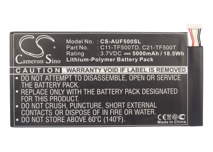 Batteri til nettbrett for Asus EE Pad TF500, Transformer Pad TF500 og andre.