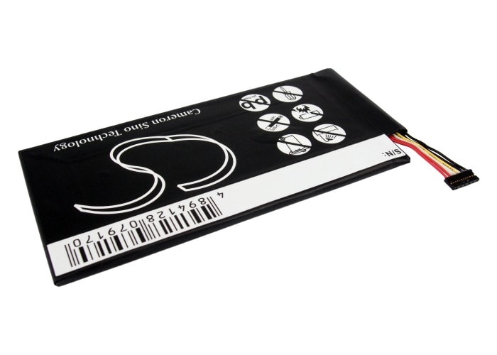 Batteri til nettbrett for Google Nexus 7, Nexus 7 8 GB, Nexus 7 16 GB og andre.