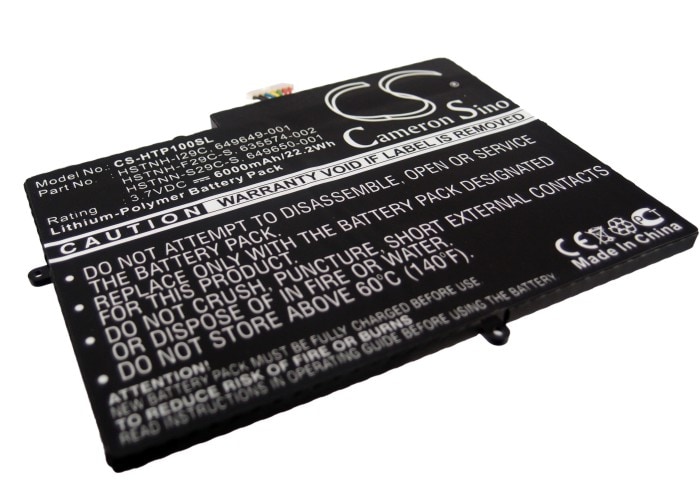 Batteri til nettbrett for HP TouchPad 10