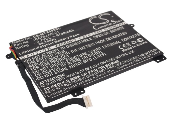 Batteri til nettbrett for Motorola Xoom Family Edition, MZ505, Xoom 10.1