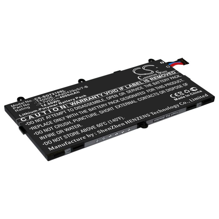 Batteri til nettbrett for Samsung Galaxy Tab3 7.0, SM-T210, SM-T211 og andre.