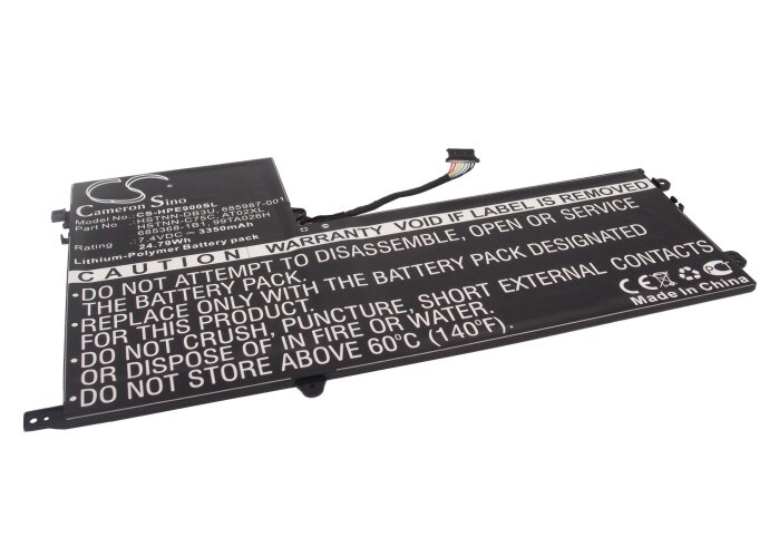 Nettbrettbatteri for HP ElitePad 900, ElitePad 900 G1, D7X24PA og andre