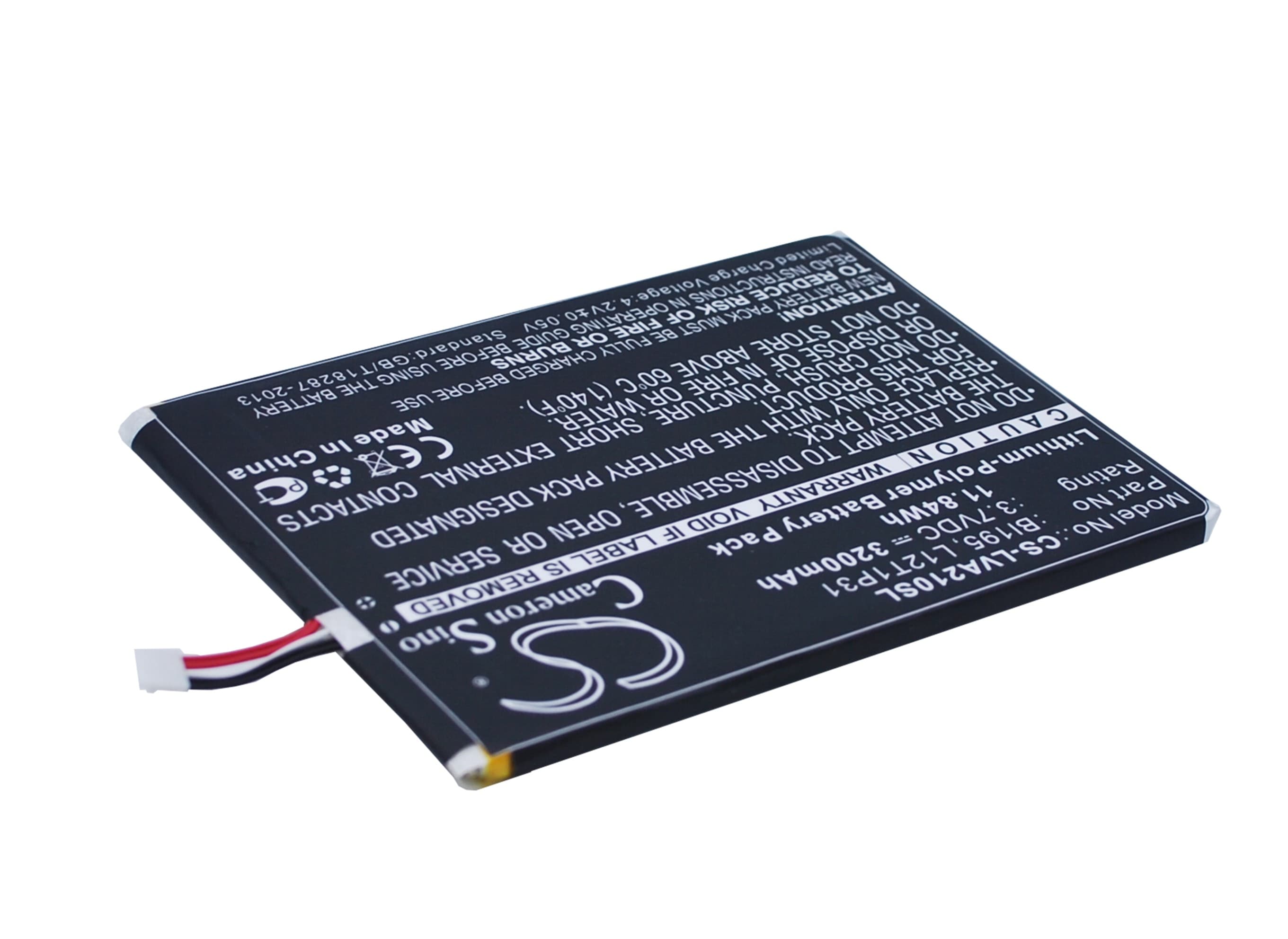 Batteri til nettbrett for Lenovo A2107, A2207, A2 og andre.