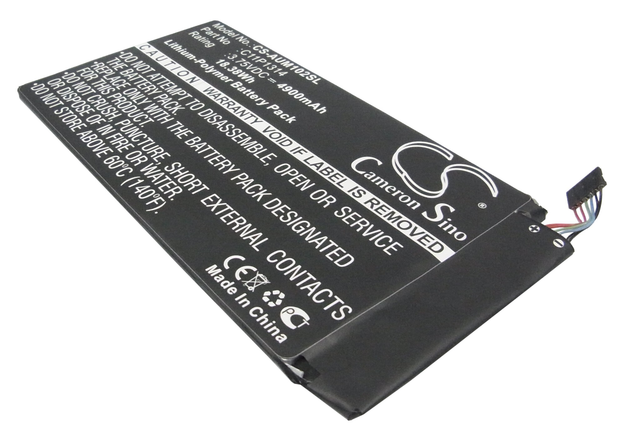 Batteri til nettbrett for Asus Memo Pad Me102, Memo Pad Me102a, K00F og andre.