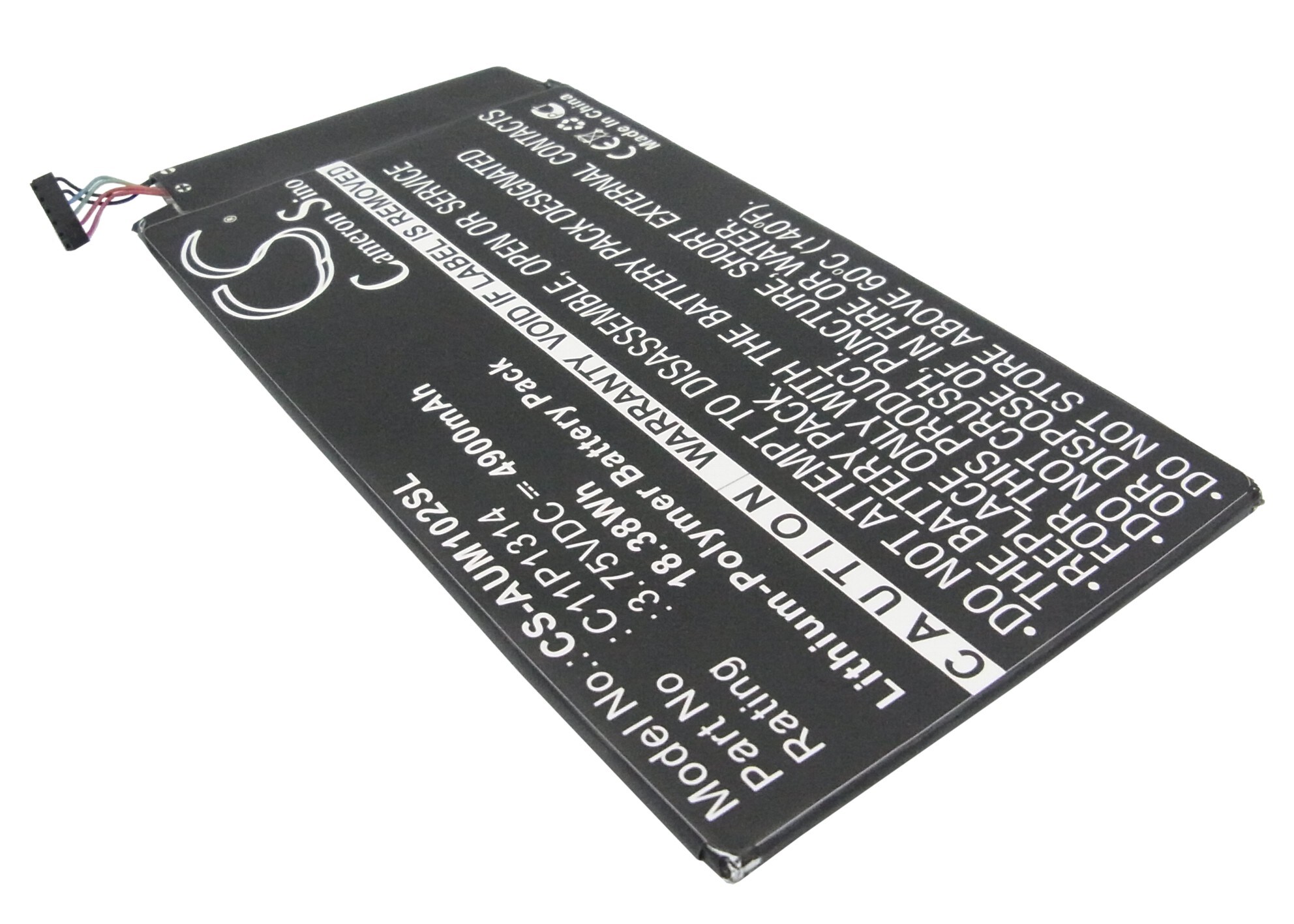 Batteri til nettbrett for Asus Memo Pad Me102, Memo Pad Me102a, K00F og andre.