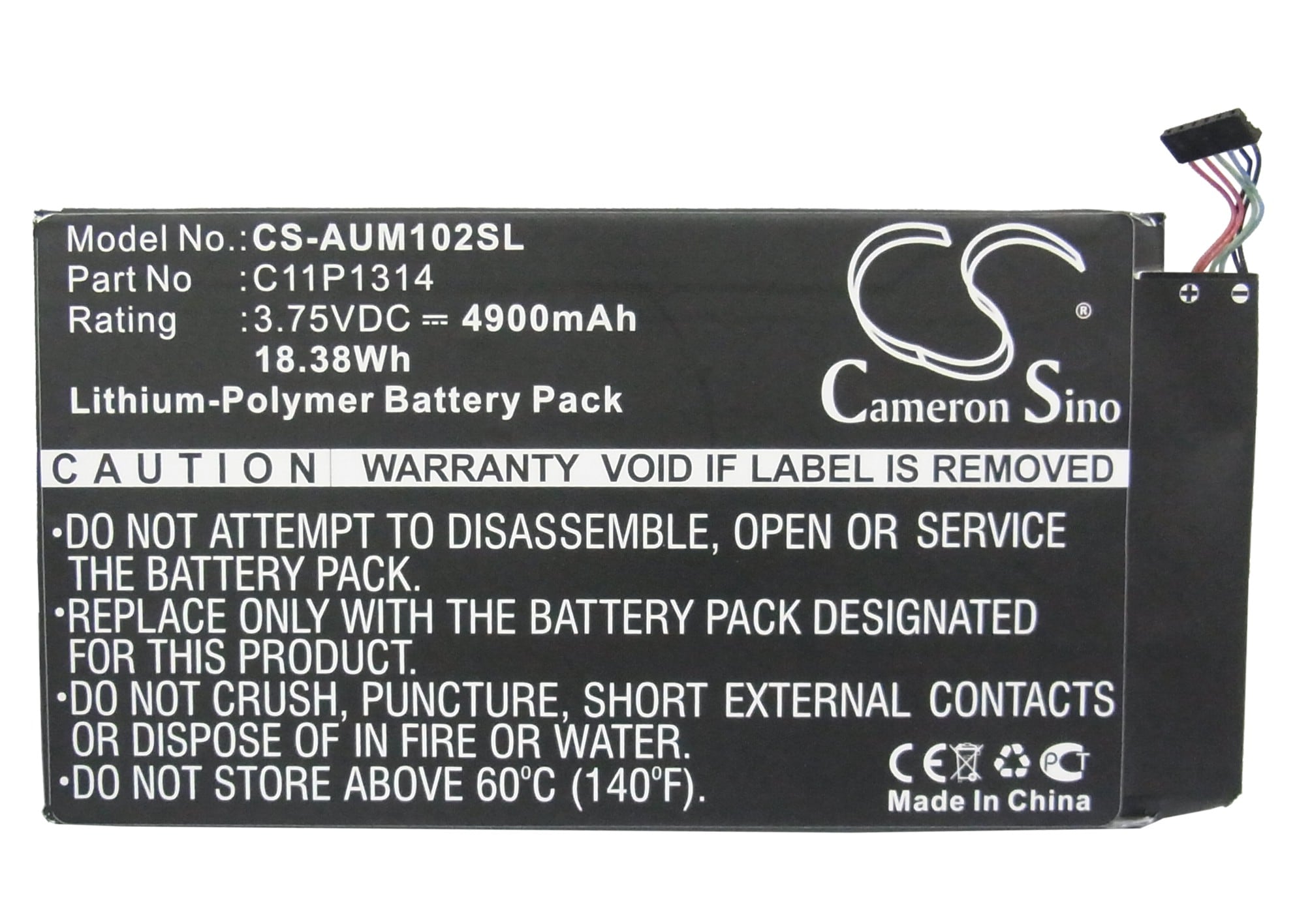 Batteri til nettbrett for Asus Memo Pad Me102, Memo Pad Me102a, K00F og andre.