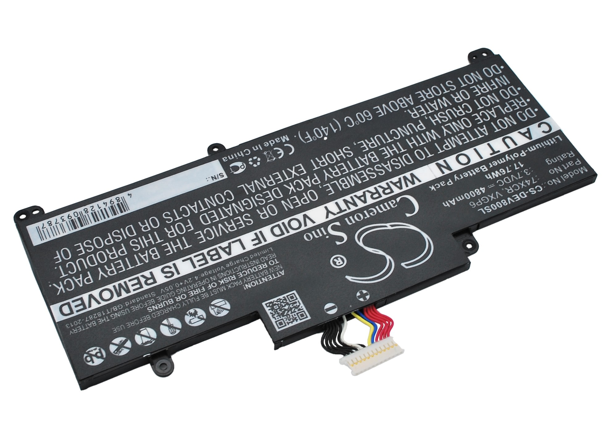 Batteri til nettbrett for DELL Venue 8 Pro, T01D, T10D-5830