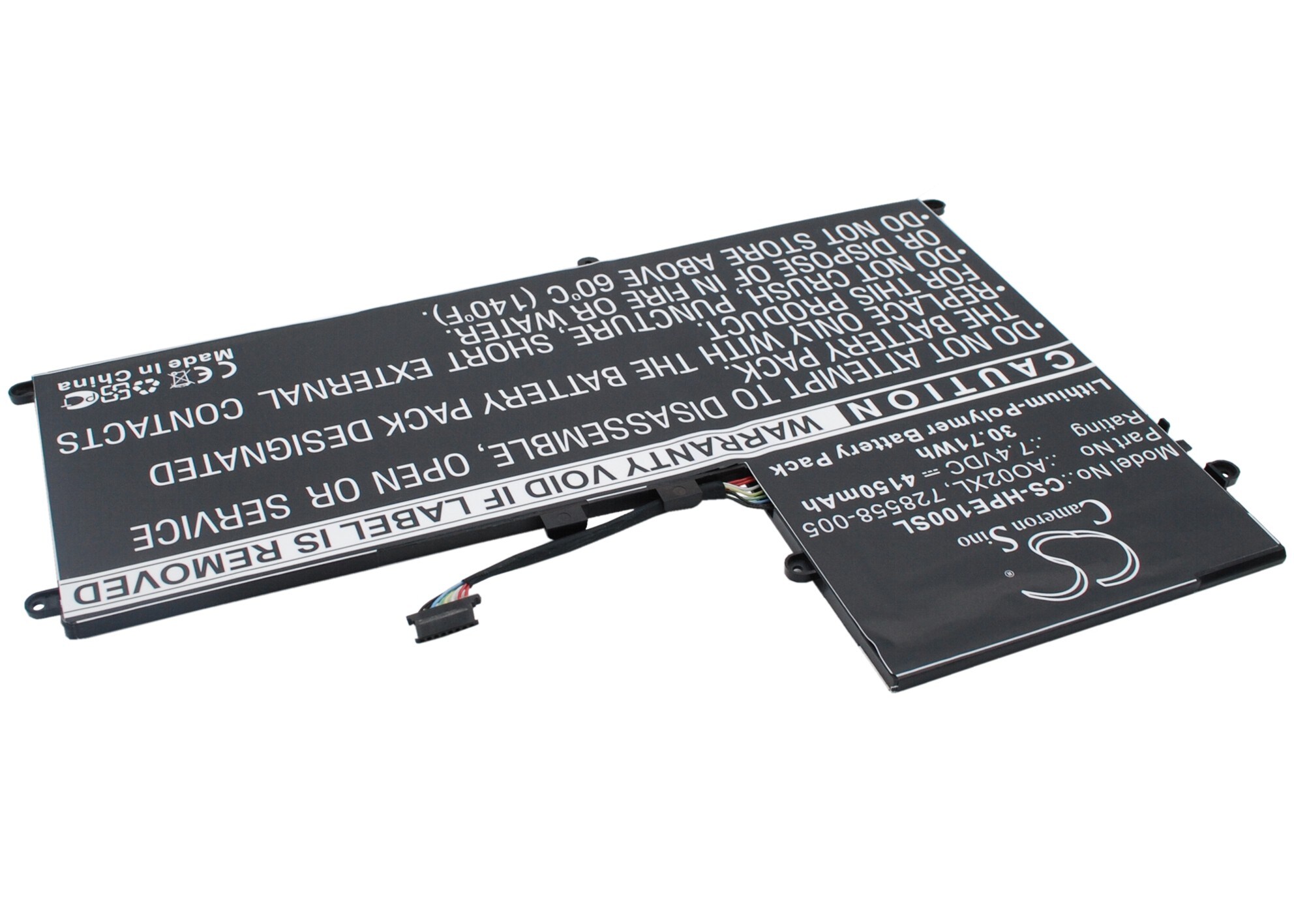 Nettbrettbatteri for HP ElitePad 1000, ElitePad 1000 G2, F1Q77EA og andre