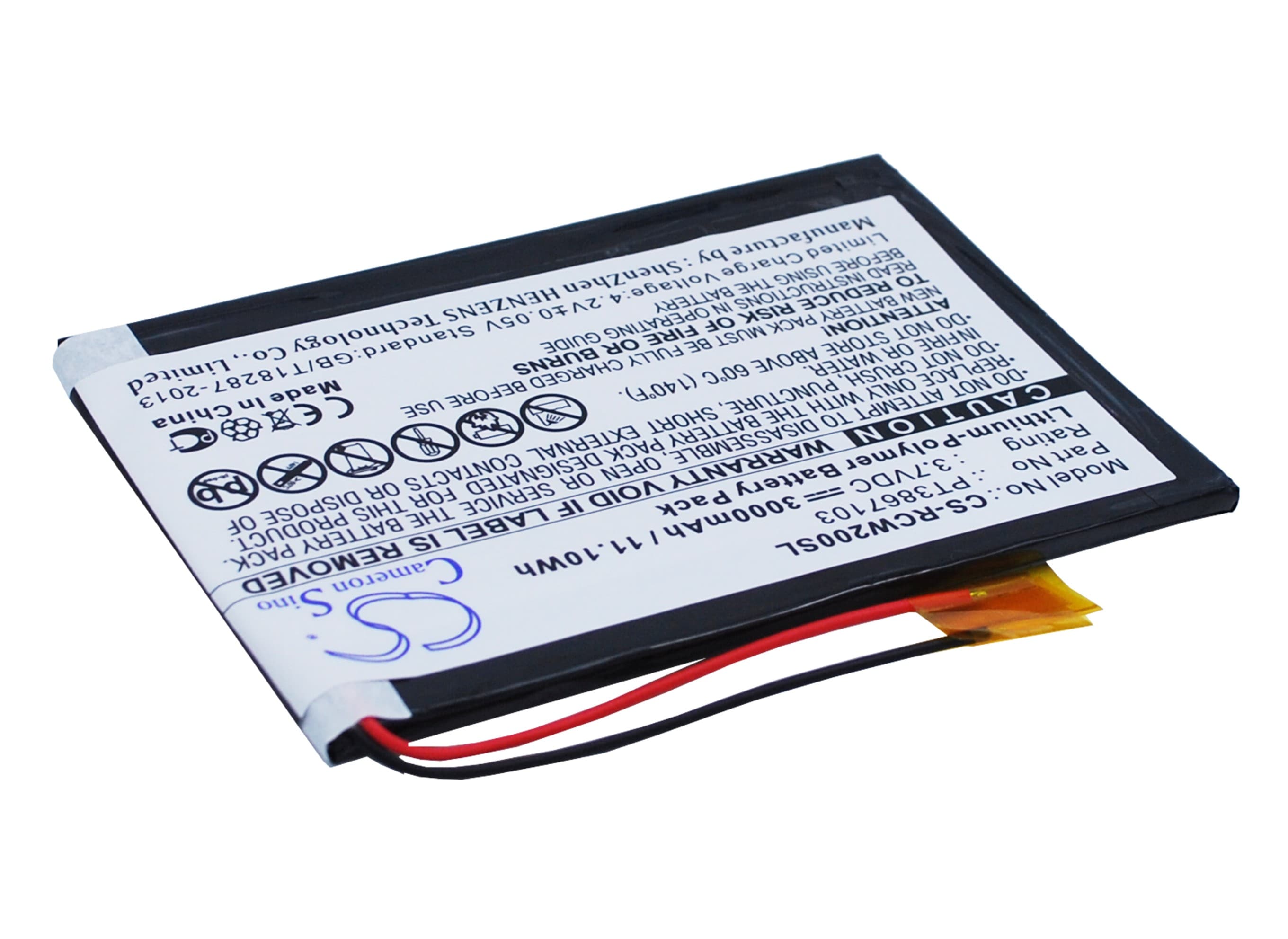 Batteri til nettbrett for RCA RCT6077W2