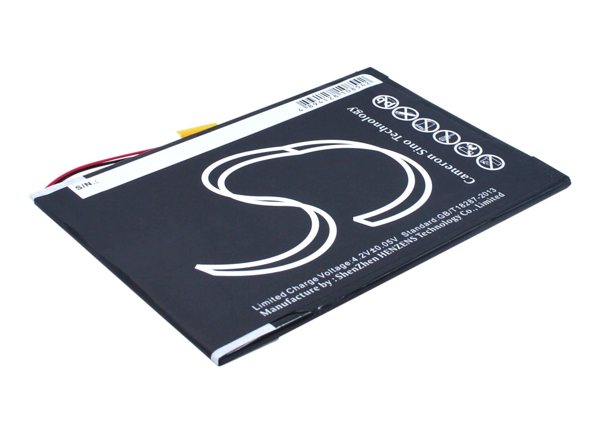 Batteri til nettbrett for Nuvision Nuvision 10,1", TM1088C