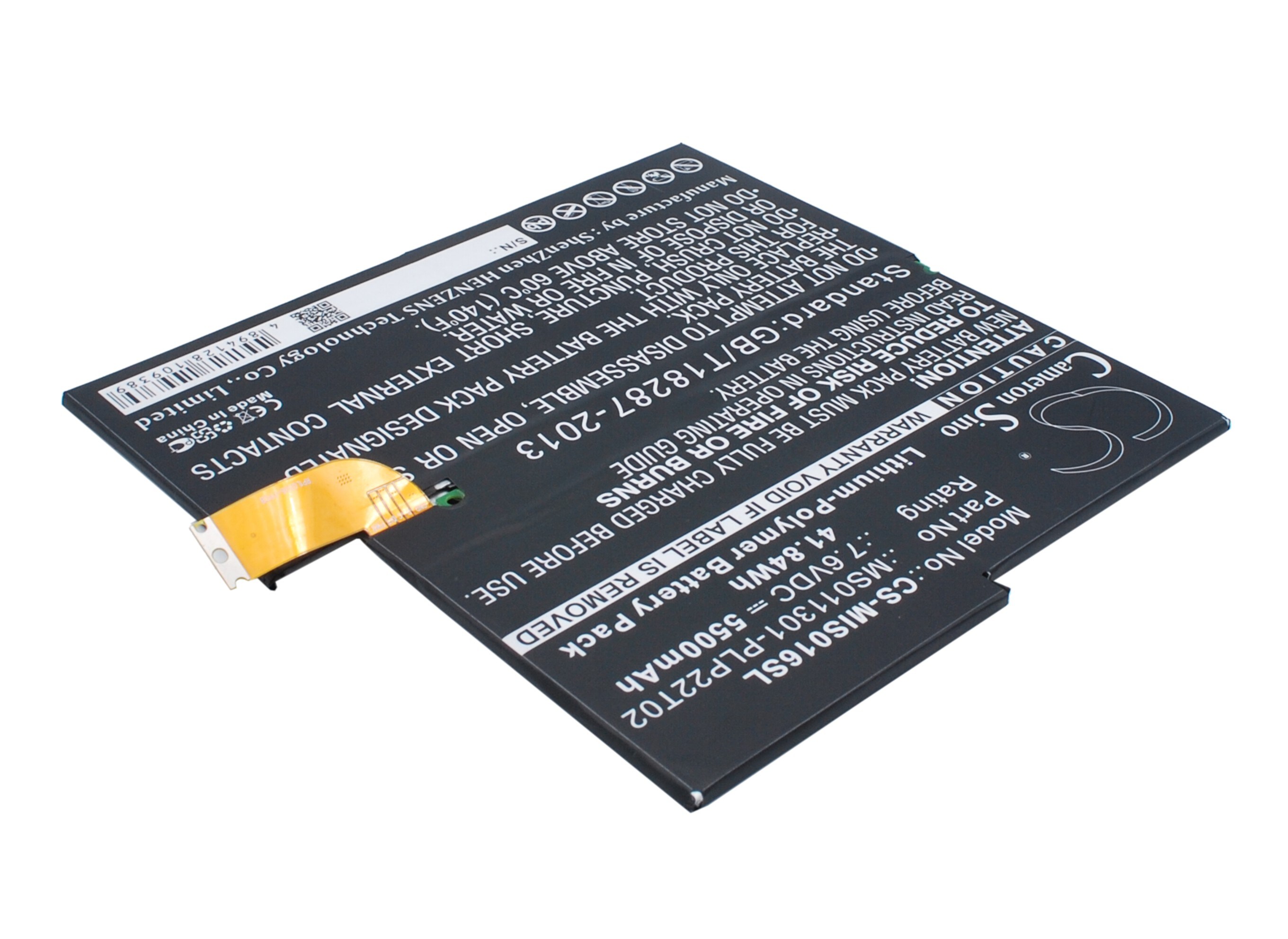 Batteri til nettbrett for Microsoft Surface 3, Surface Pro 3, MQ2-0000 og andre.