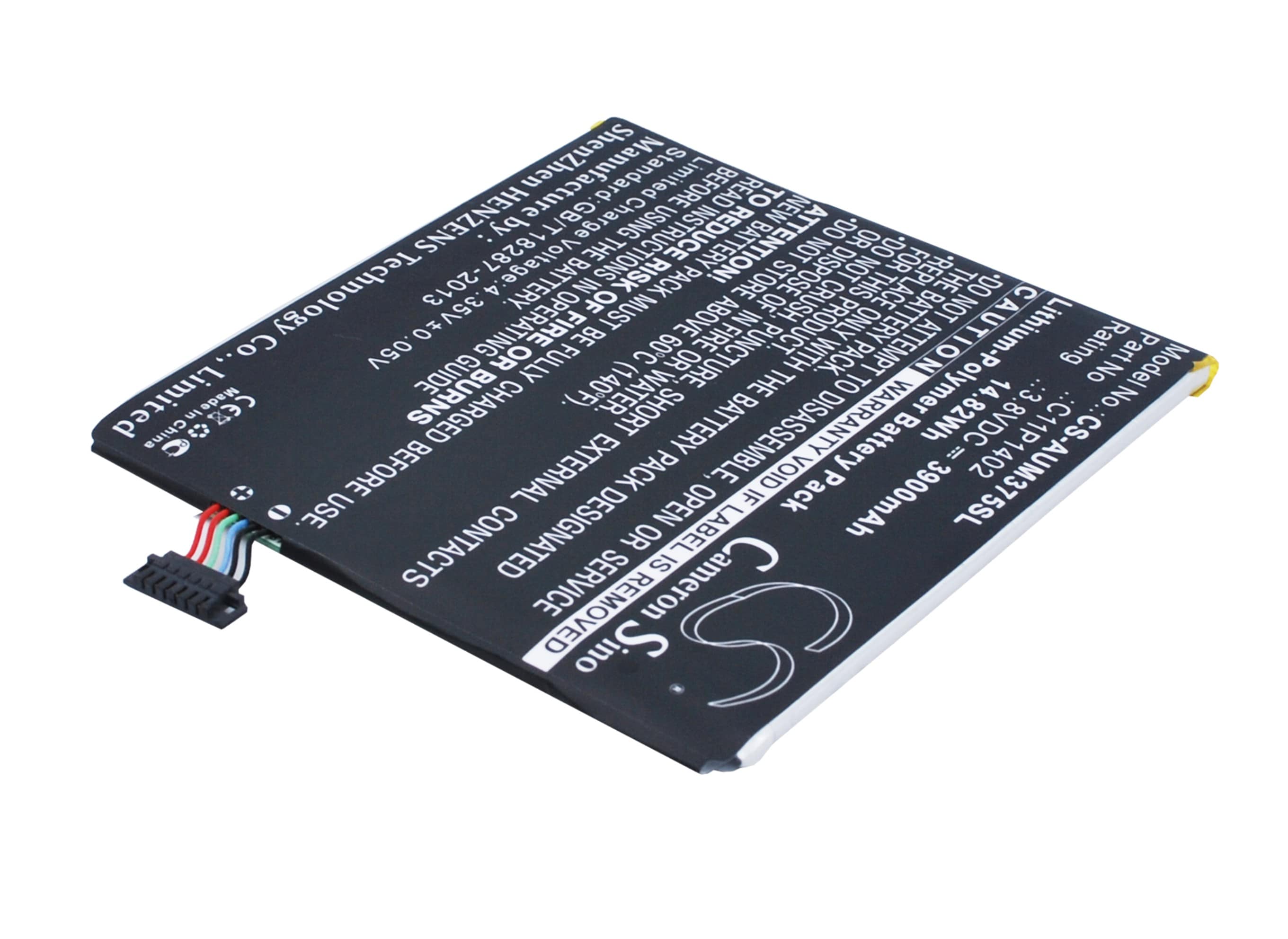 Batteri til nettbrett for Asus FE375CG, FE375CXG, Padpone 7 K019 og andre.