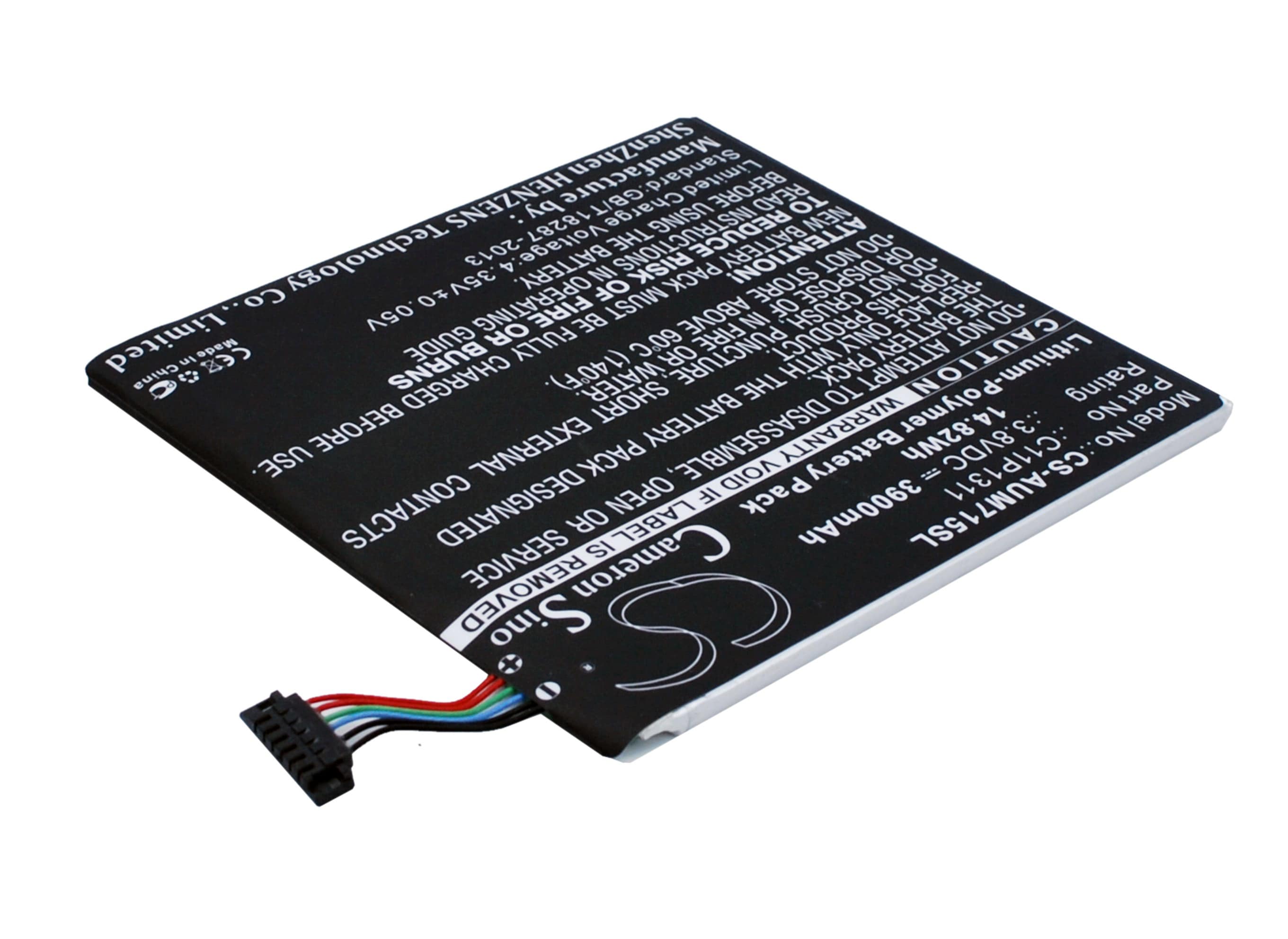 Batteri til nettbrett for Asus MeMO Pad HD 7, ME715, ME175KG og andre.