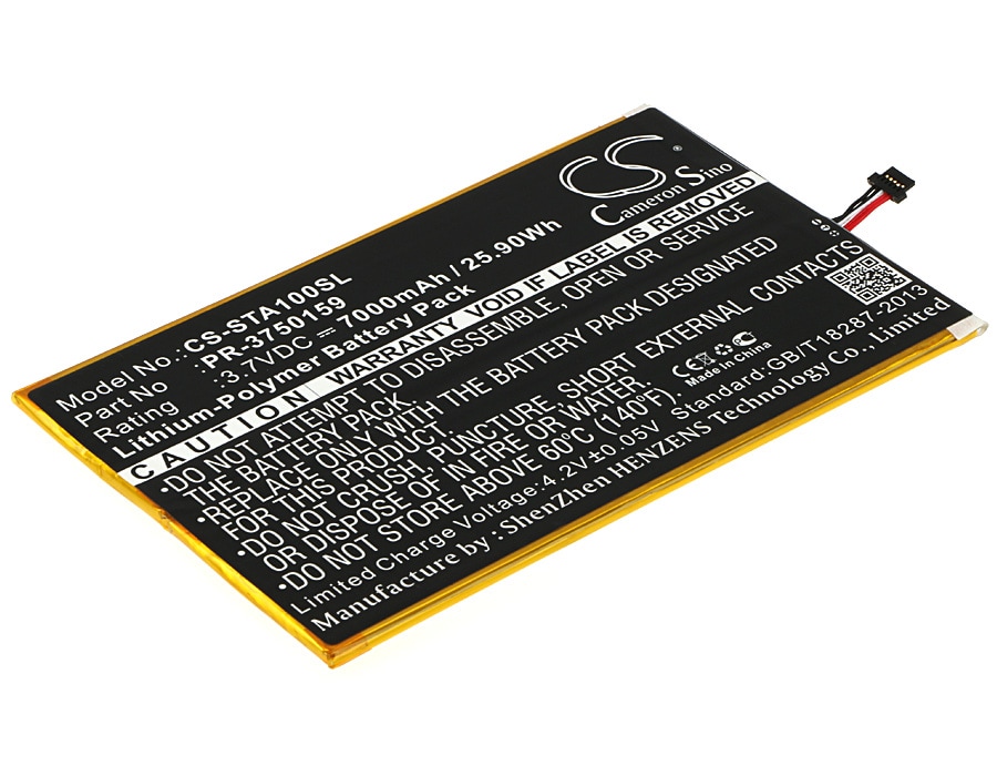 Batteri til nettbrett for INSIGNIA Flex 10.1 NS-15AT10