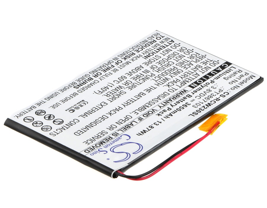 Batteri til nettbrett for RCA RCT6272W23, 7"