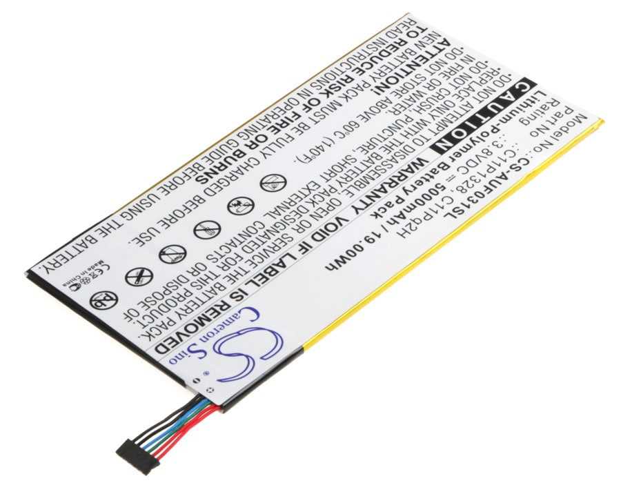 Batteri til nettbrett for Asus Transformer Pad 3G, TF103CG, TF0310CG 16GB og andre.
