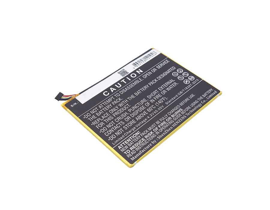 Batteri til nettbrett for Amazon Kindle Fire HD 8 5th, Kindle HD 8, SG98EG