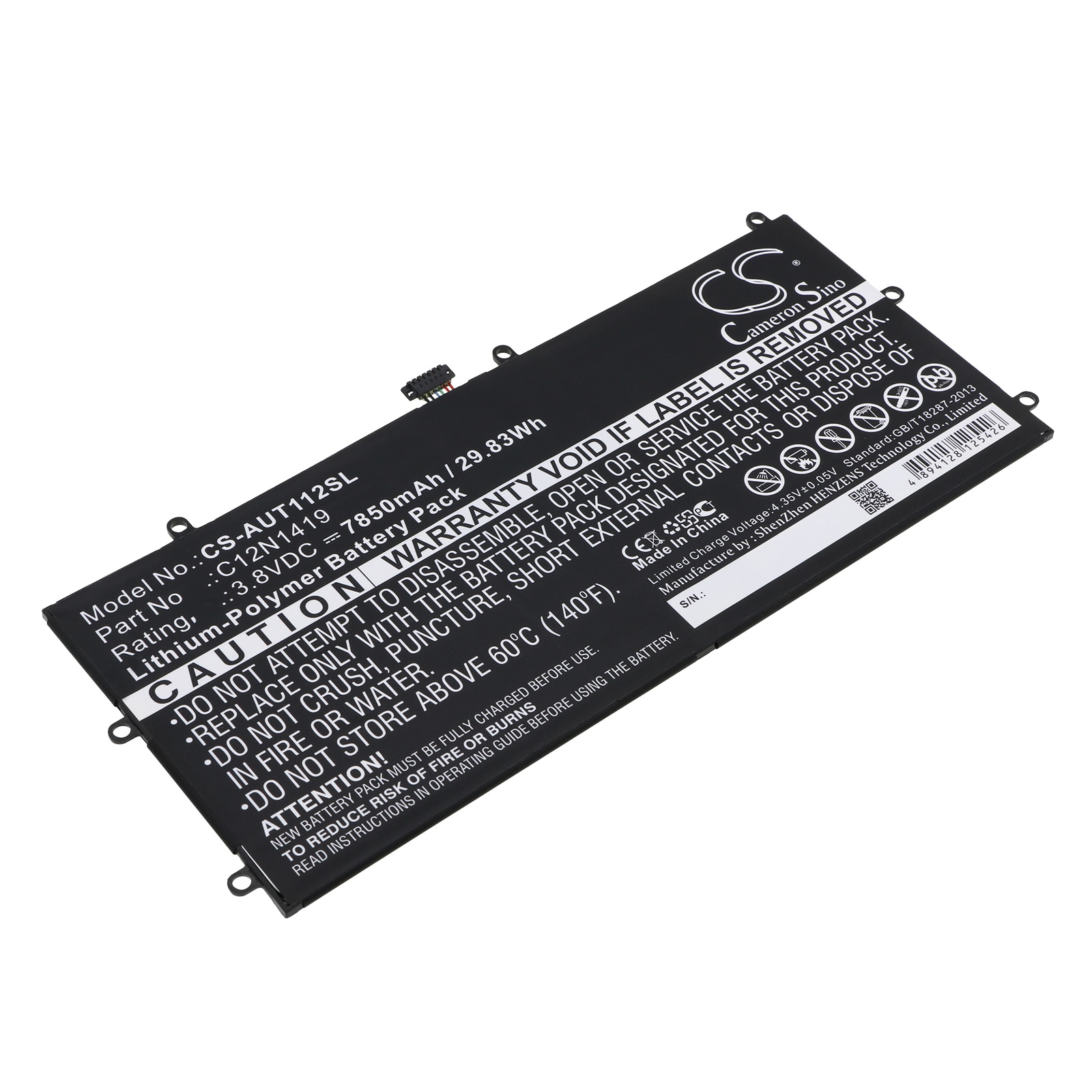 Nettbrettbatteri for Alcatel OT-8085, One Touch Plus 10"
