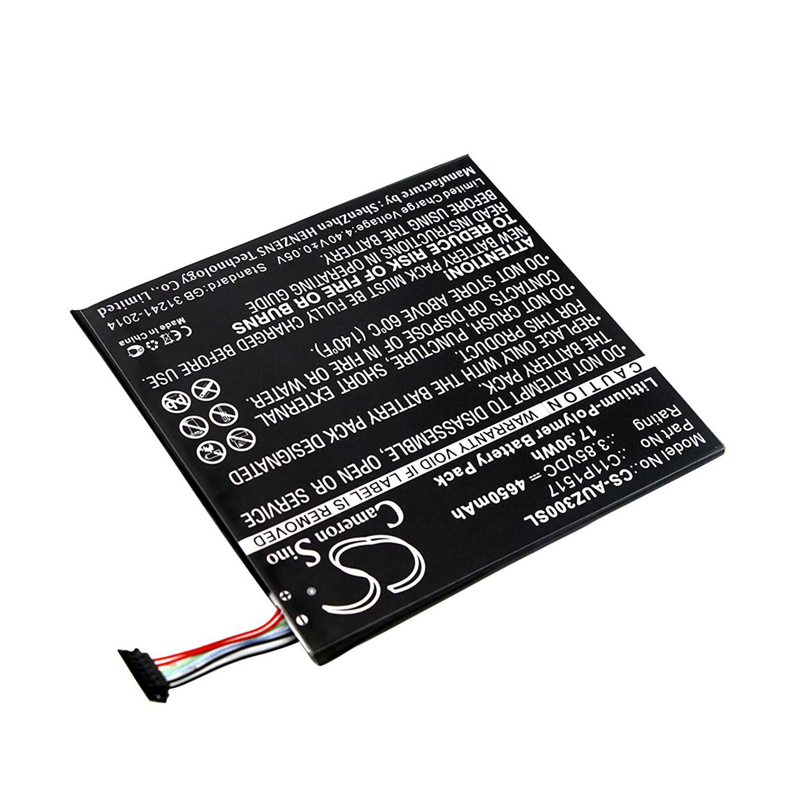 Nettbrettbatteri for Asus ZenPad C 7.0 P01Z, ZenPad 10 Z300CNL, ZenPad Z300CNL og andre.