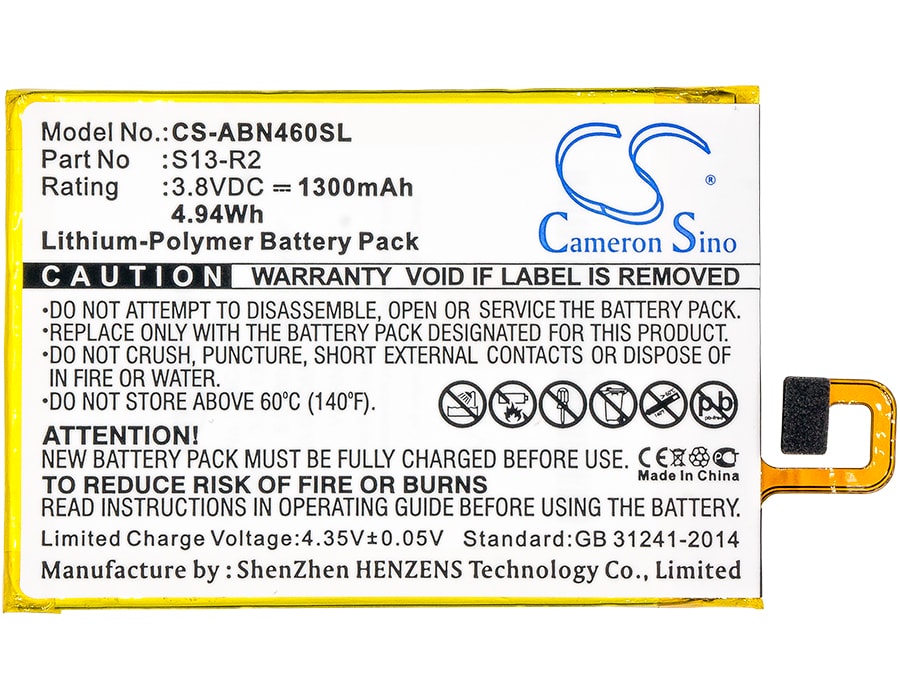 Batteri til nettbrett for Amazon Kindle Voyage, NM460GZ